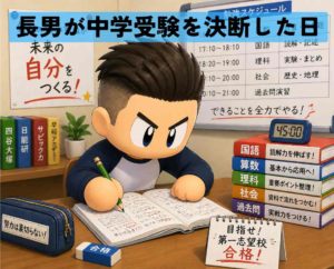 長男が中学受験を決断